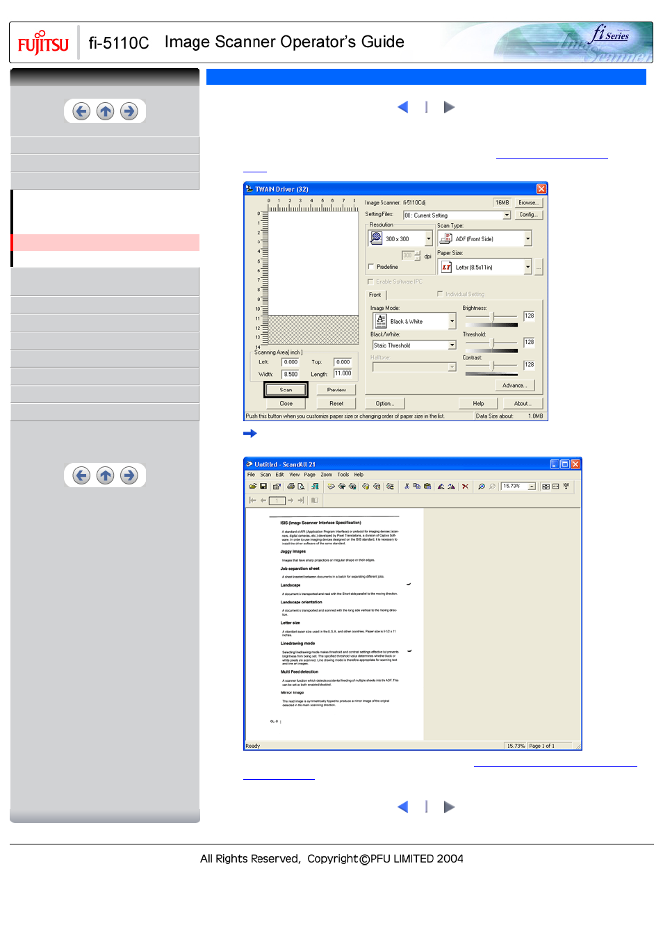 FUJITSU fi-5110C User Manual | Page 31 / 137