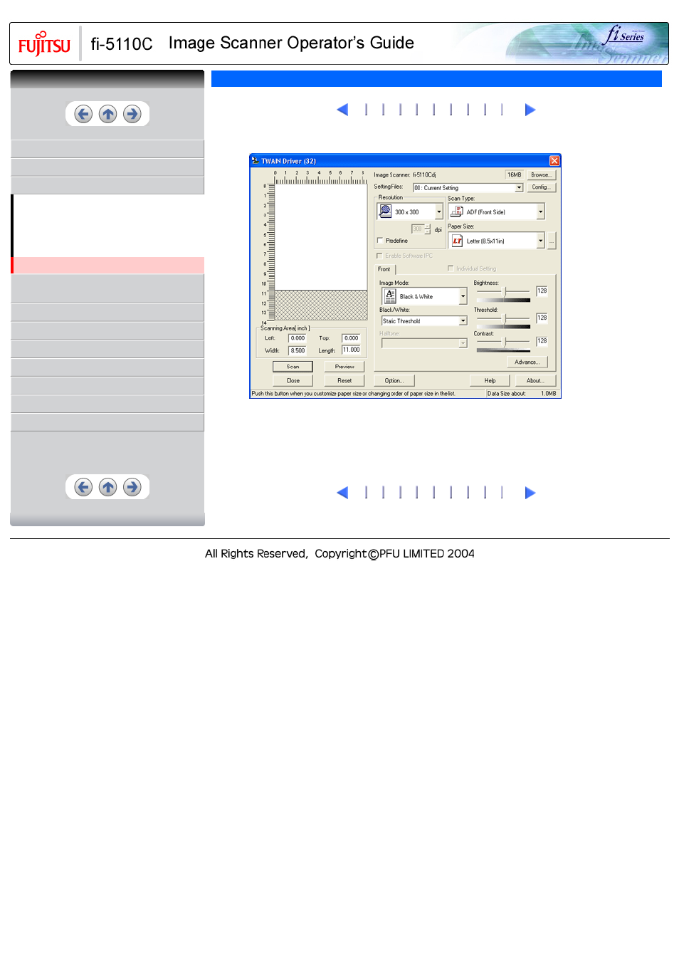 FUJITSU fi-5110C User Manual | Page 35 / 137