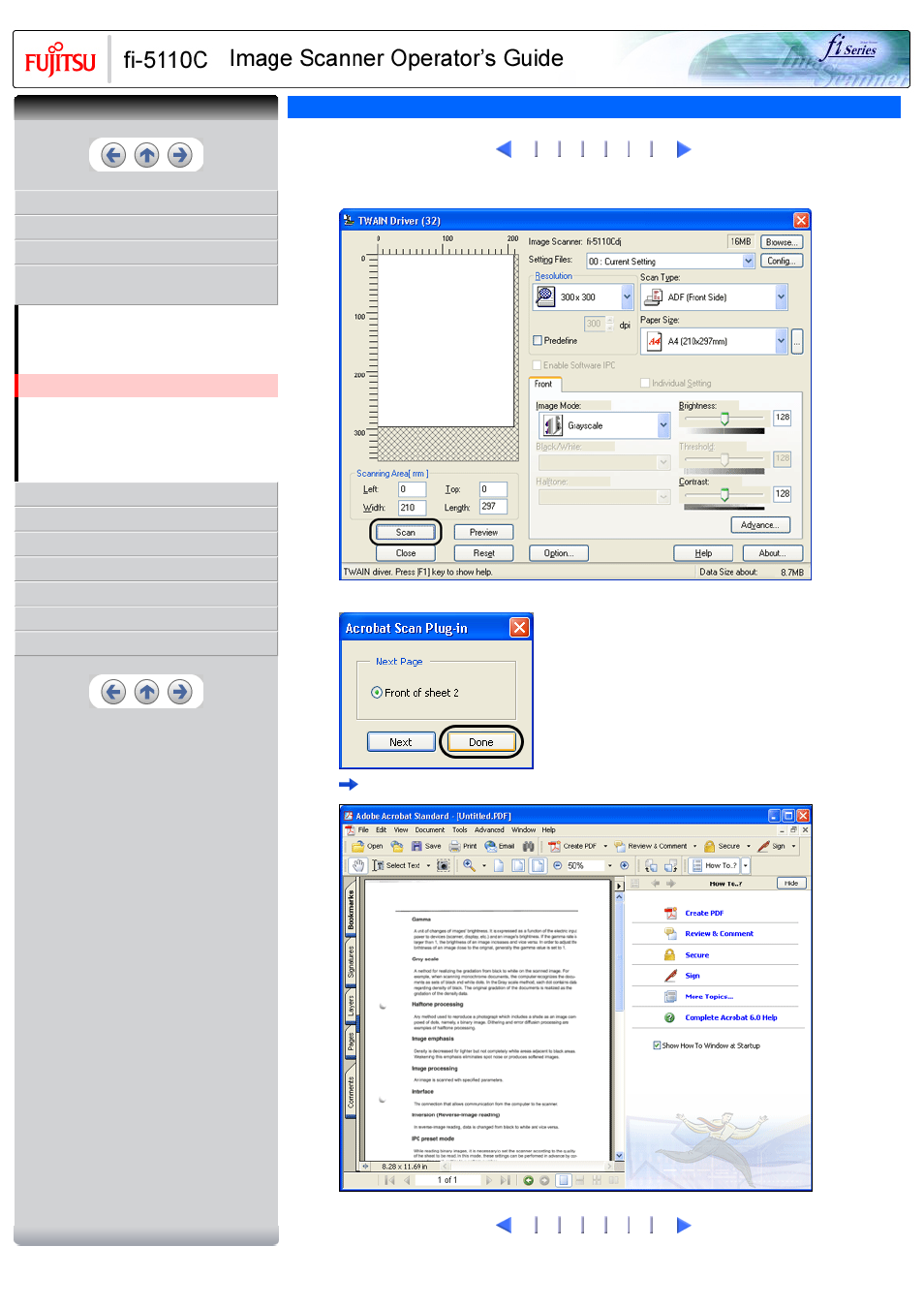 FUJITSU fi-5110C User Manual | Page 62 / 137