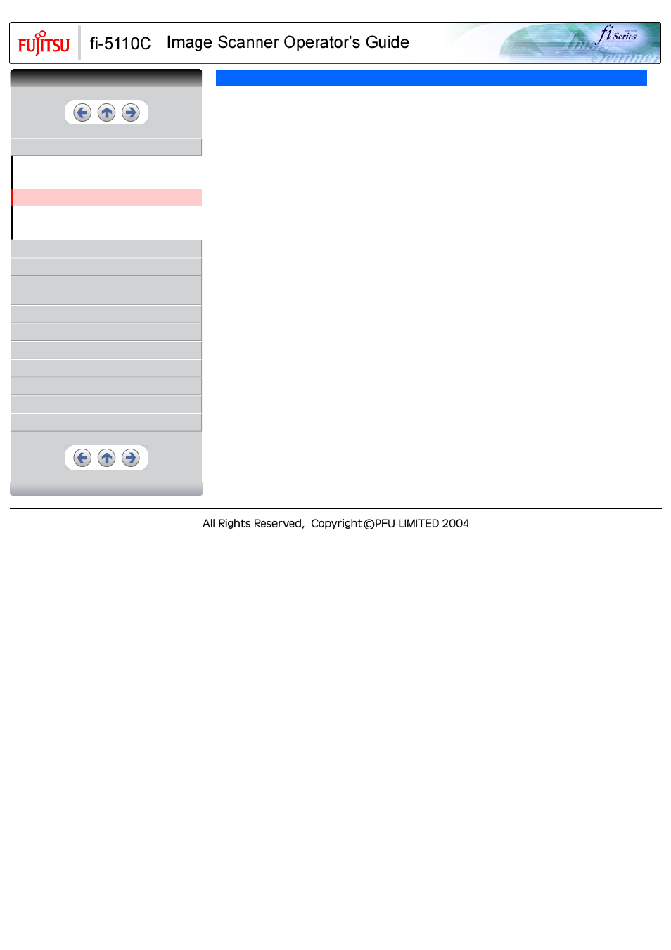 FUJITSU fi-5110C User Manual | Page 8 / 137