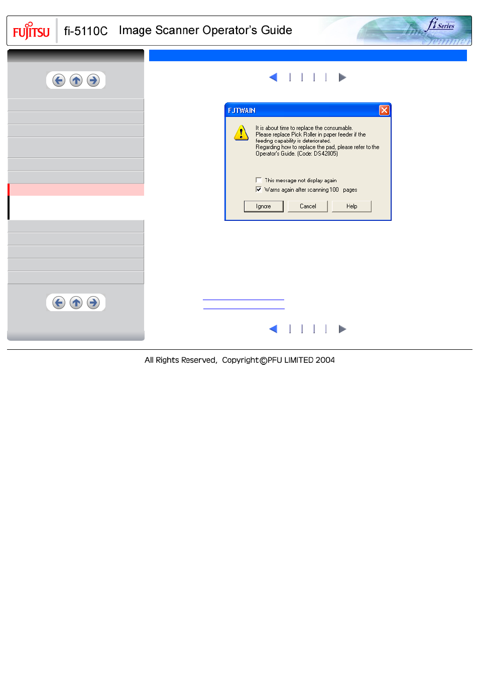 FUJITSU fi-5110C User Manual | Page 85 / 137