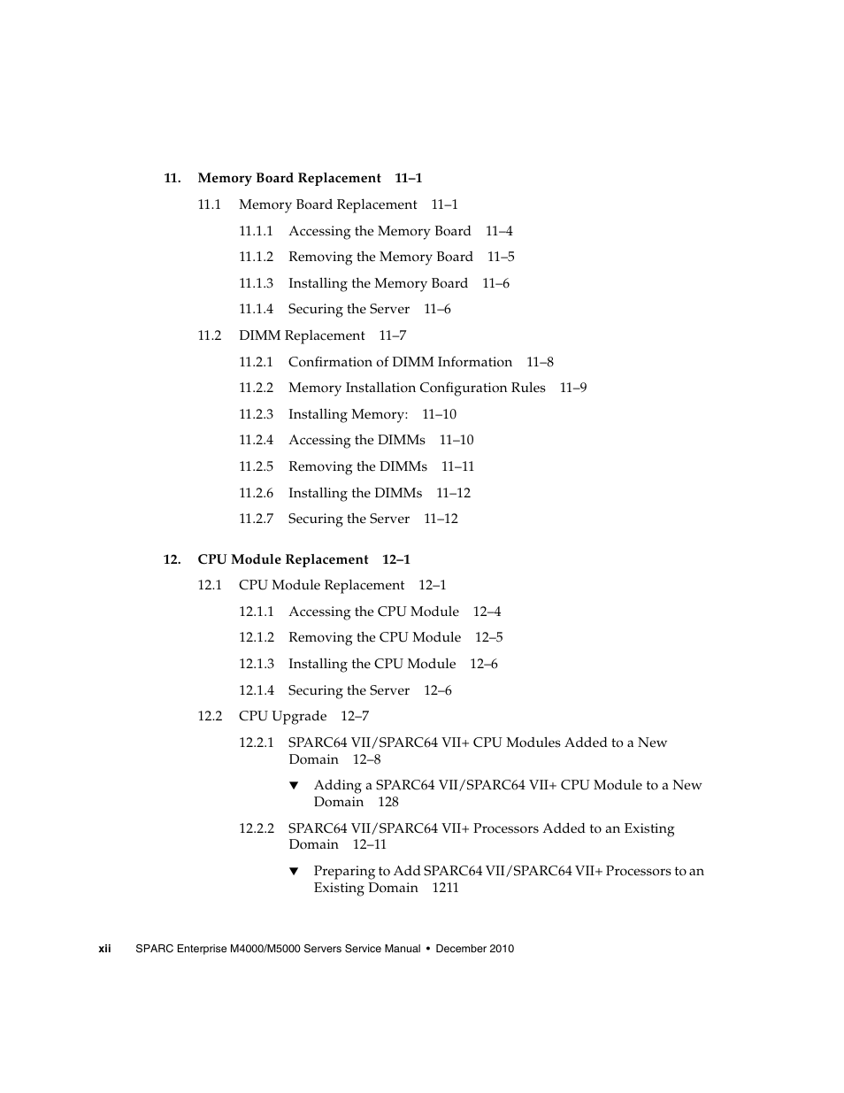 FUJITSU M5000 User Manual | Page 12 / 310