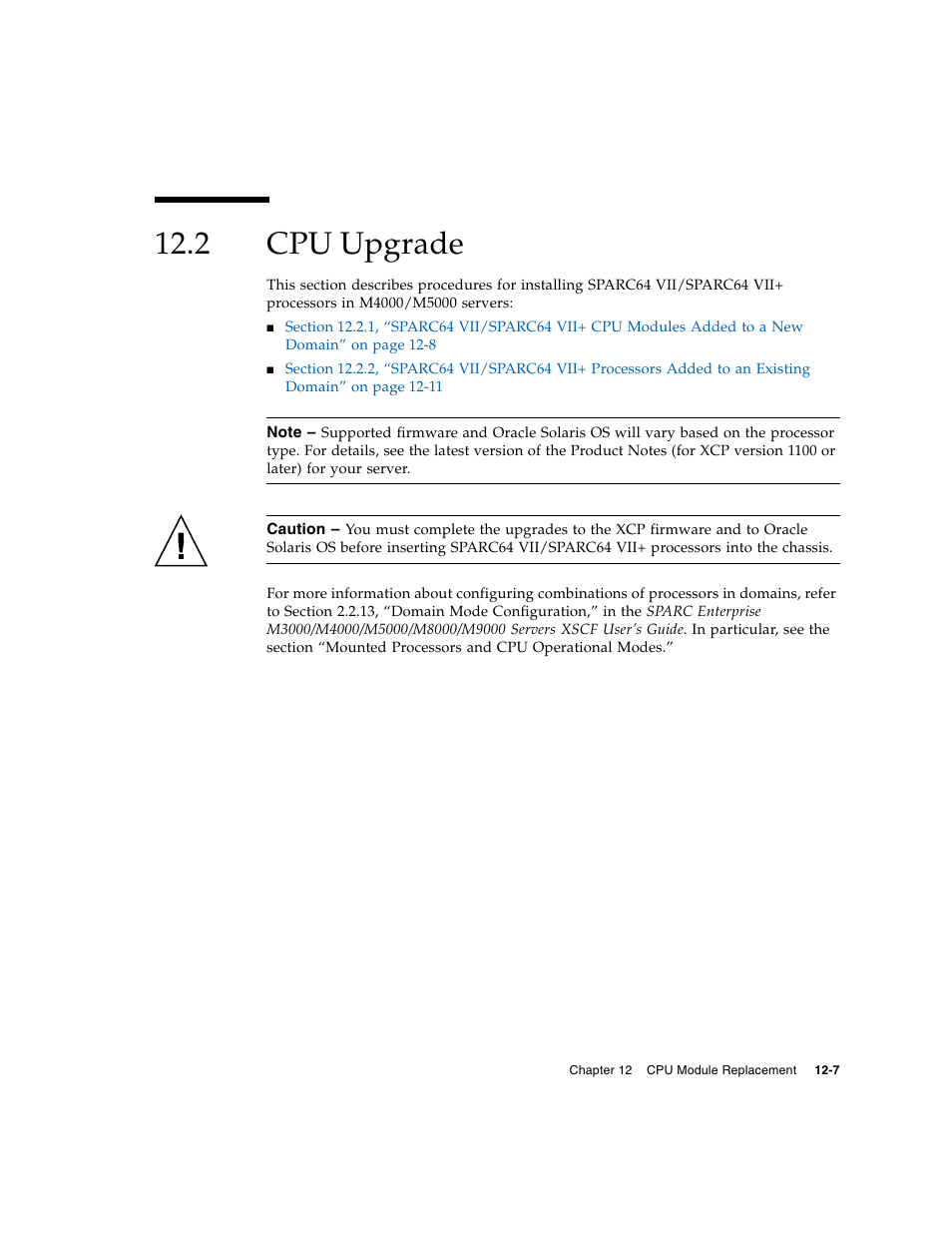 2 cpu upgrade, Cpu upgrade | FUJITSU M5000 User Manual | Page 203 / 310