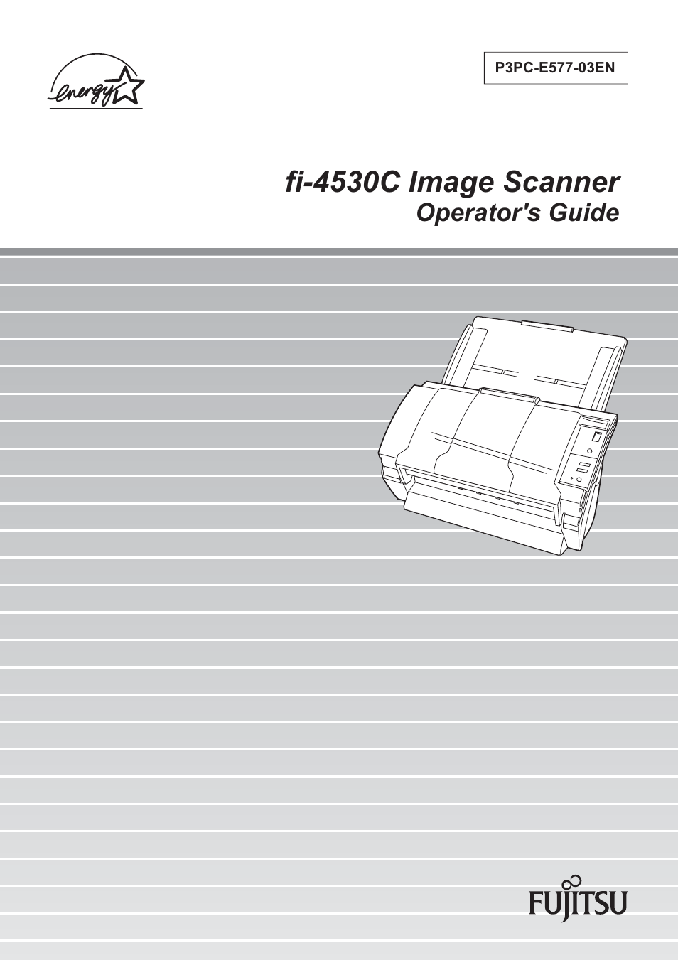 FUJITSU fi-4530C User Manual | 132 pages