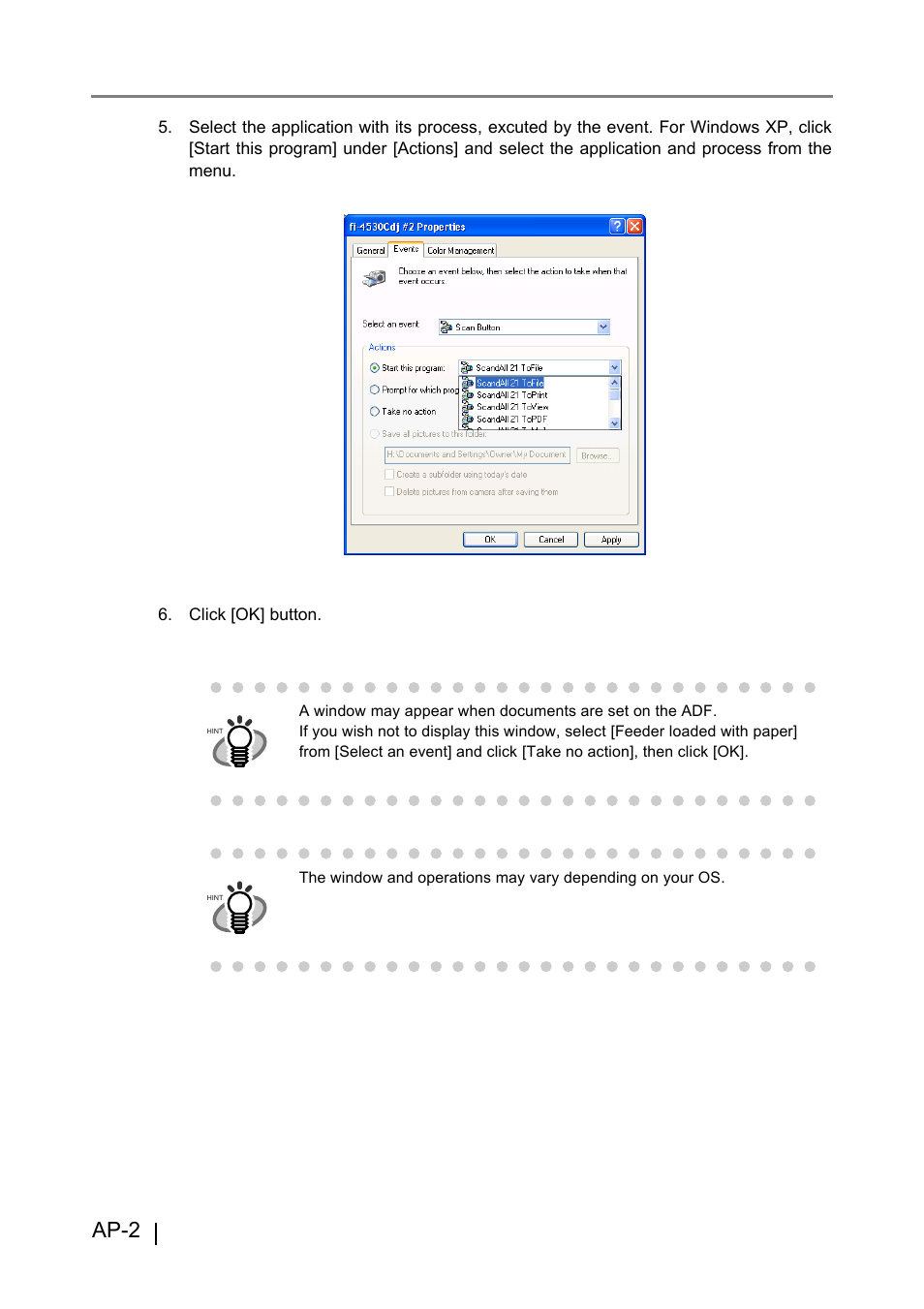 Ap-2 | FUJITSU fi-4530C User Manual | Page 122 / 132