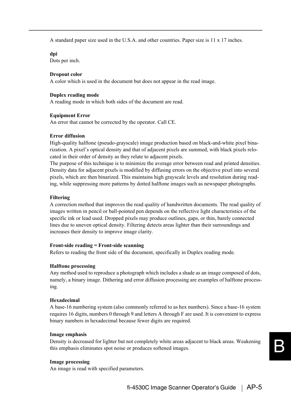 FUJITSU fi-4530C User Manual | Page 125 / 132