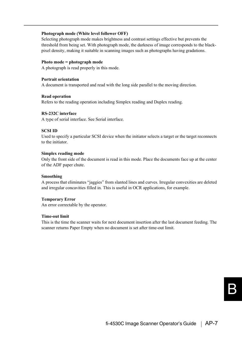 FUJITSU fi-4530C User Manual | Page 127 / 132