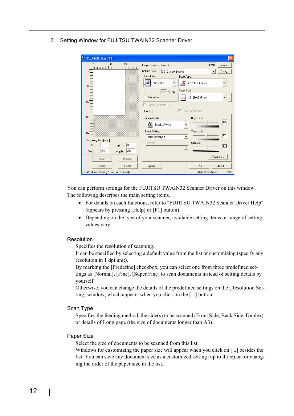 FUJITSU fi-4530C User Manual | Page 18 / 132