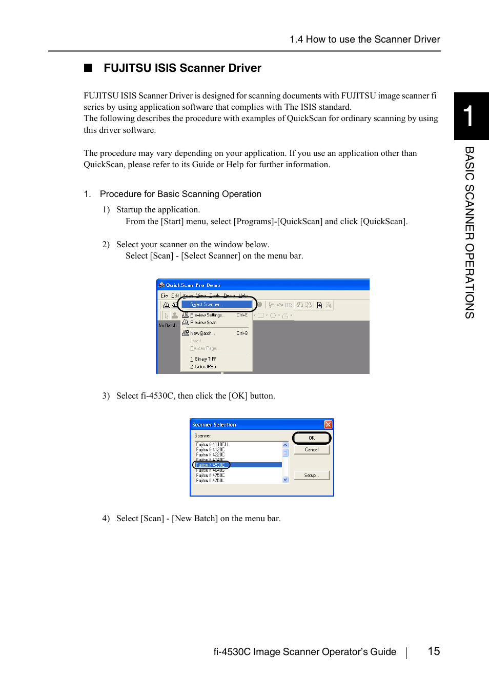 FUJITSU fi-4530C User Manual | Page 21 / 132