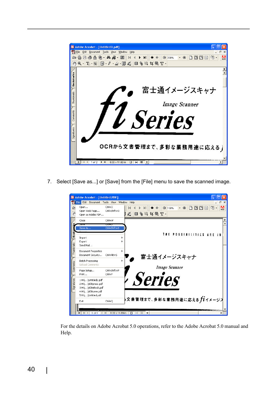 FUJITSU fi-4530C User Manual | Page 46 / 132