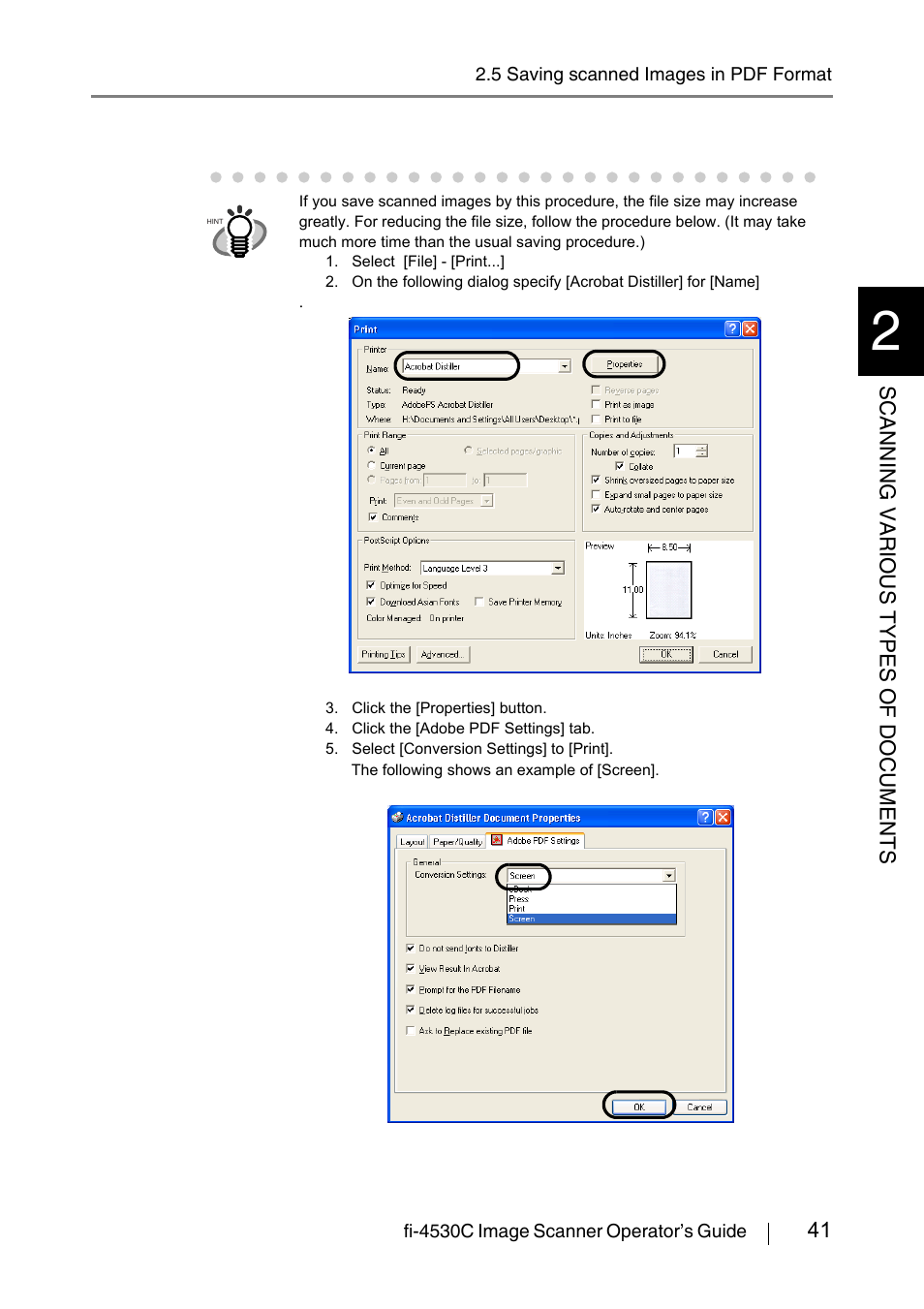 FUJITSU fi-4530C User Manual | Page 47 / 132