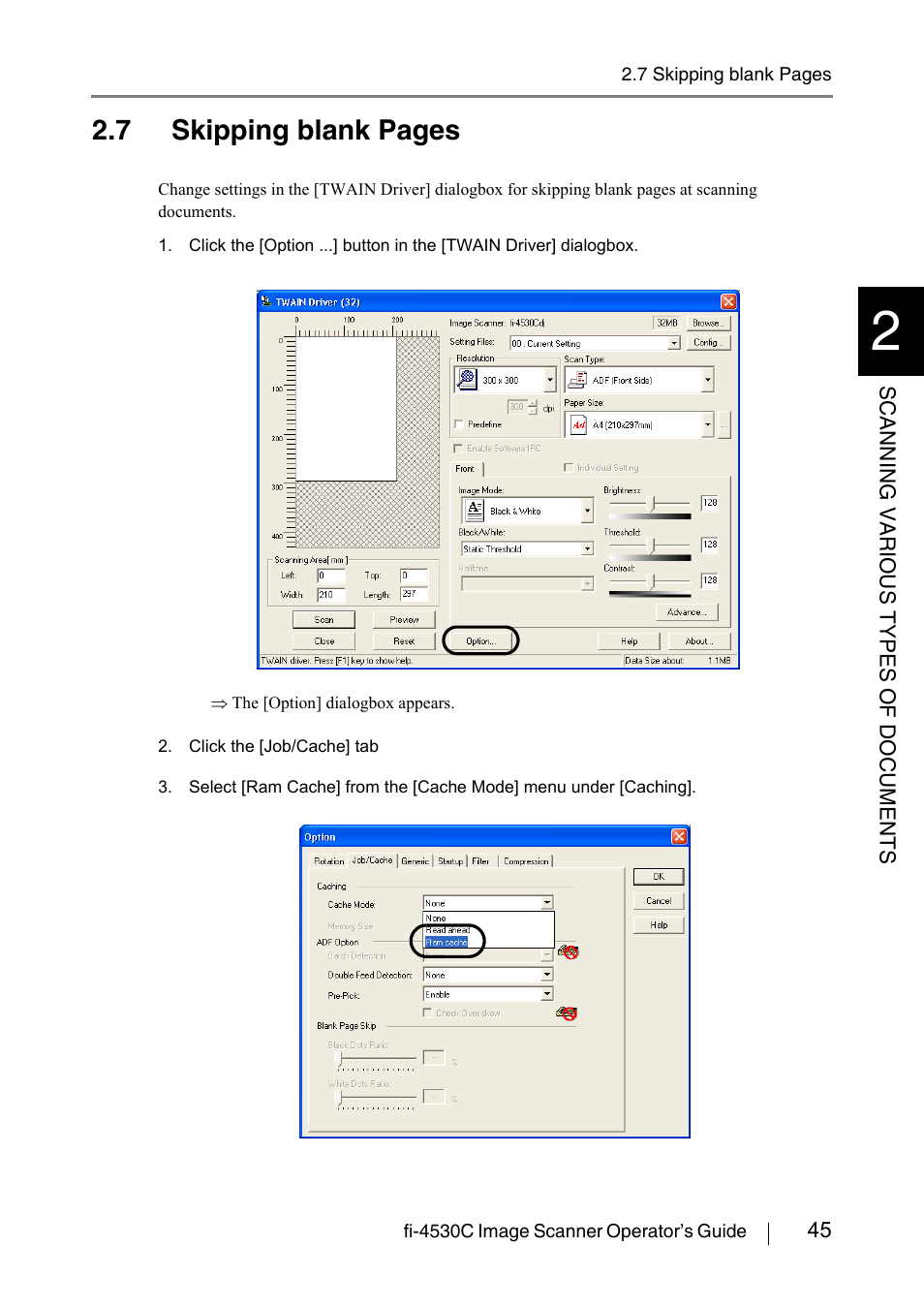 7 skipping blank pages | FUJITSU fi-4530C User Manual | Page 51 / 132