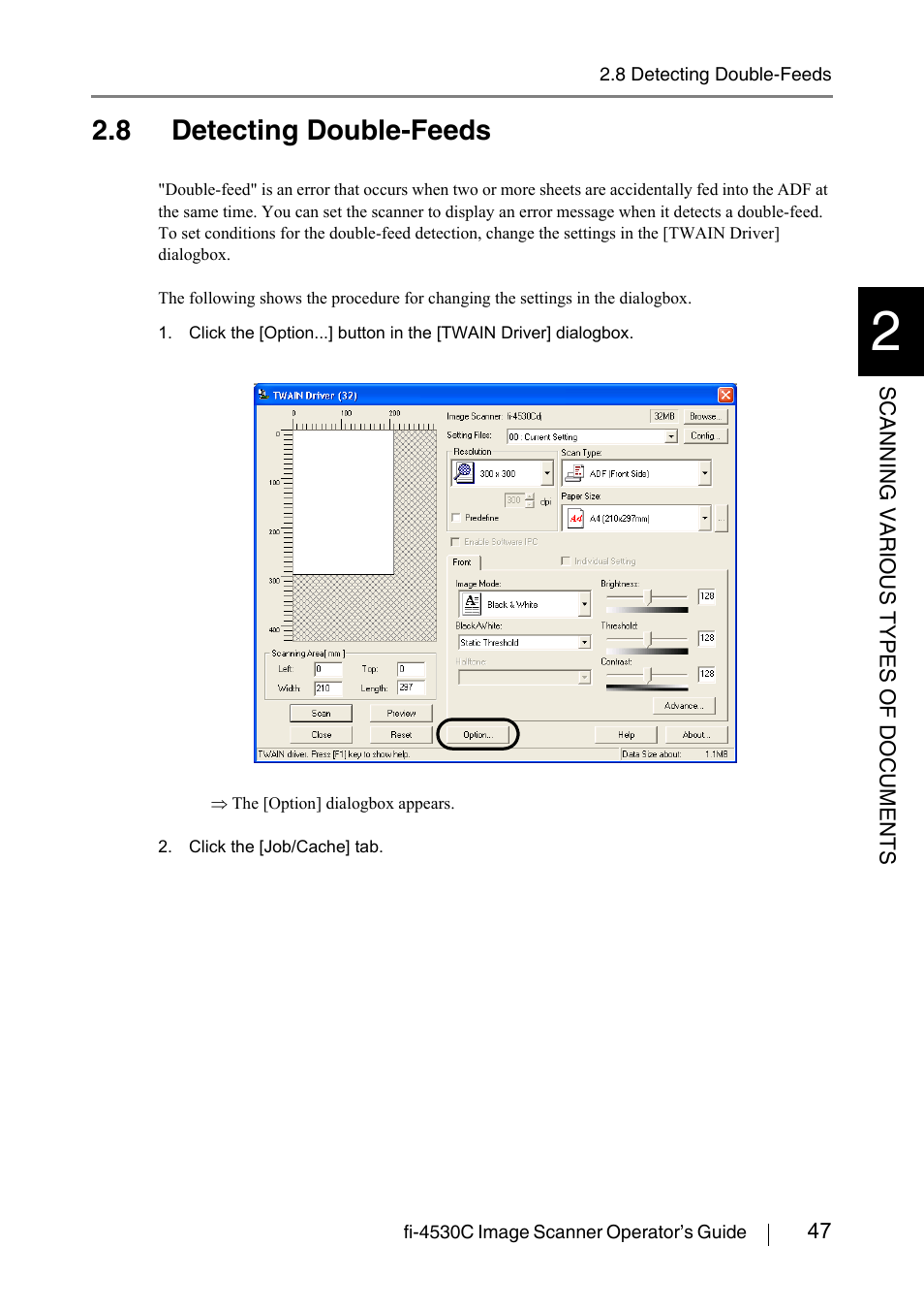 8 detecting double-feeds | FUJITSU fi-4530C User Manual | Page 53 / 132