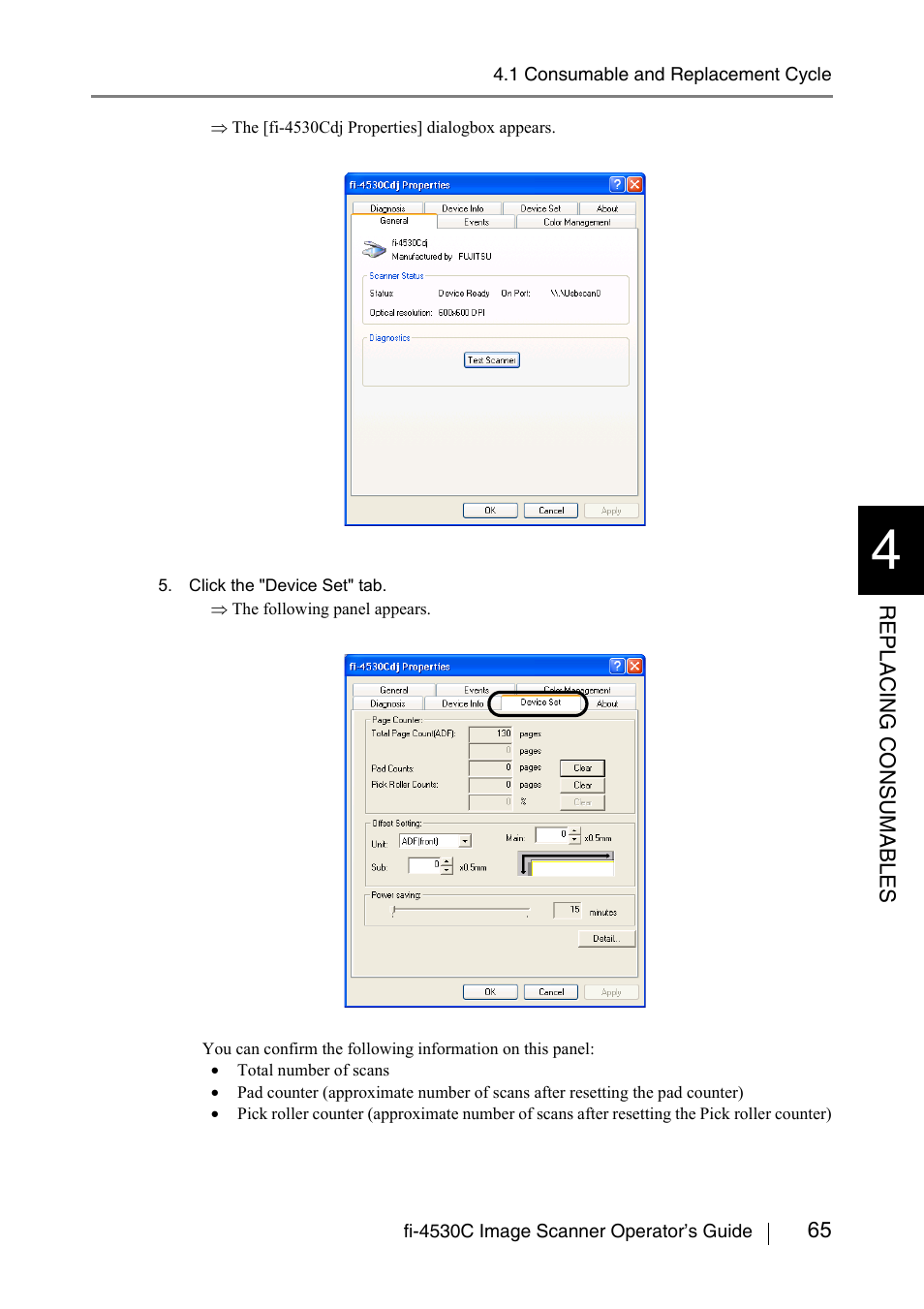 FUJITSU fi-4530C User Manual | Page 71 / 132