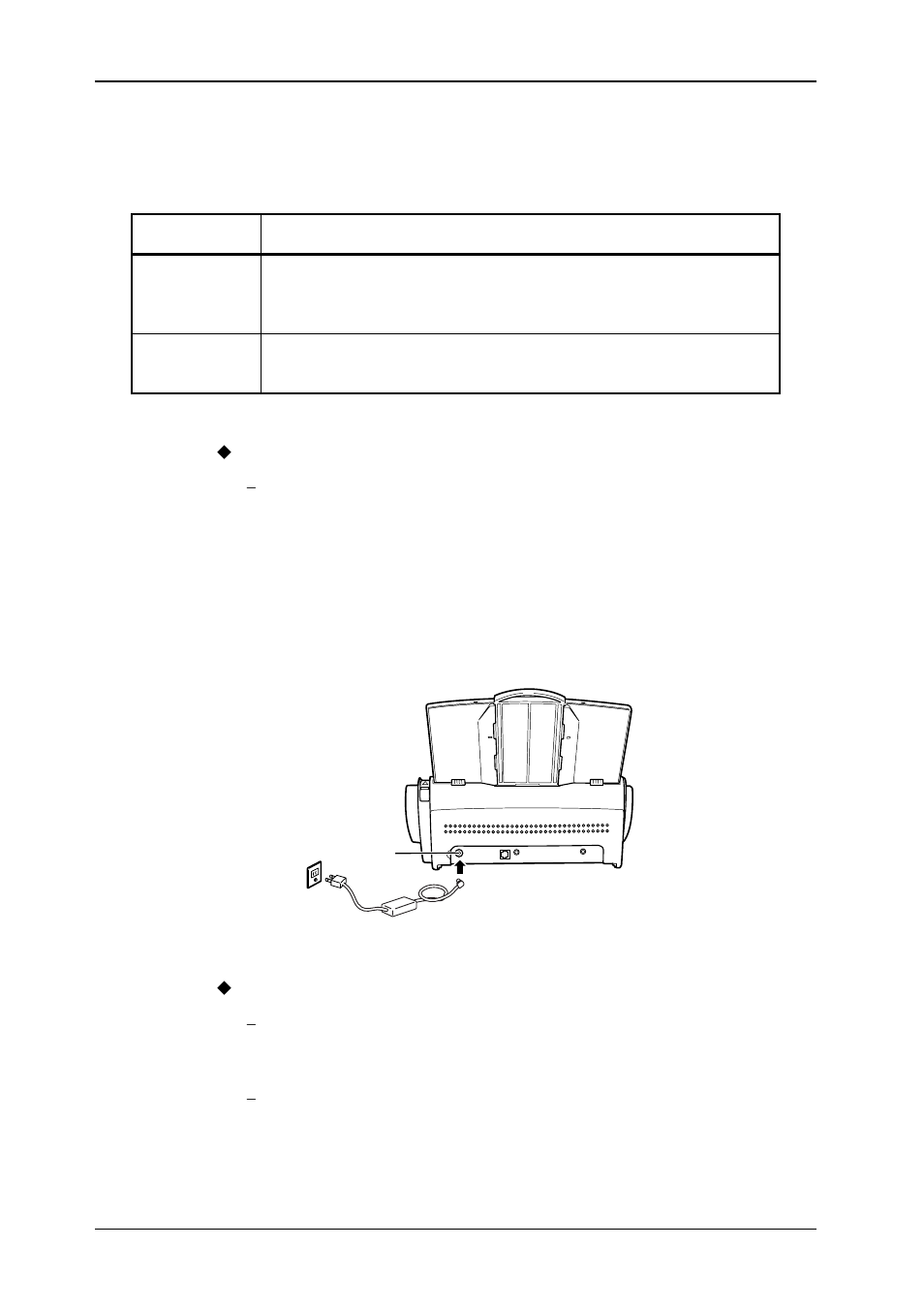 Confirming the system conditions -4, Connecting the power cable -4 | FUJITSU fi-4110CU User Manual | Page 16 / 40