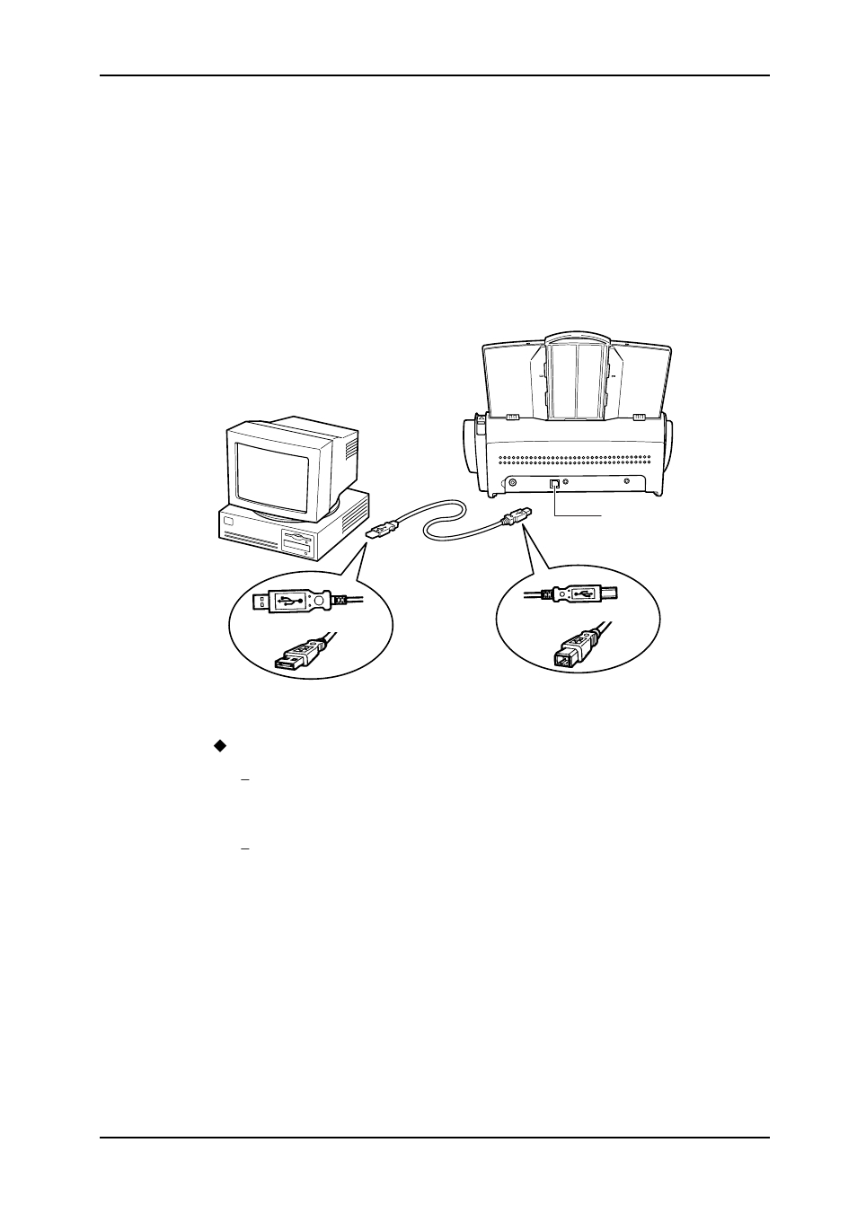 Connecting to the computer -5, Installing device driver and software -5 | FUJITSU fi-4110CU User Manual | Page 17 / 40