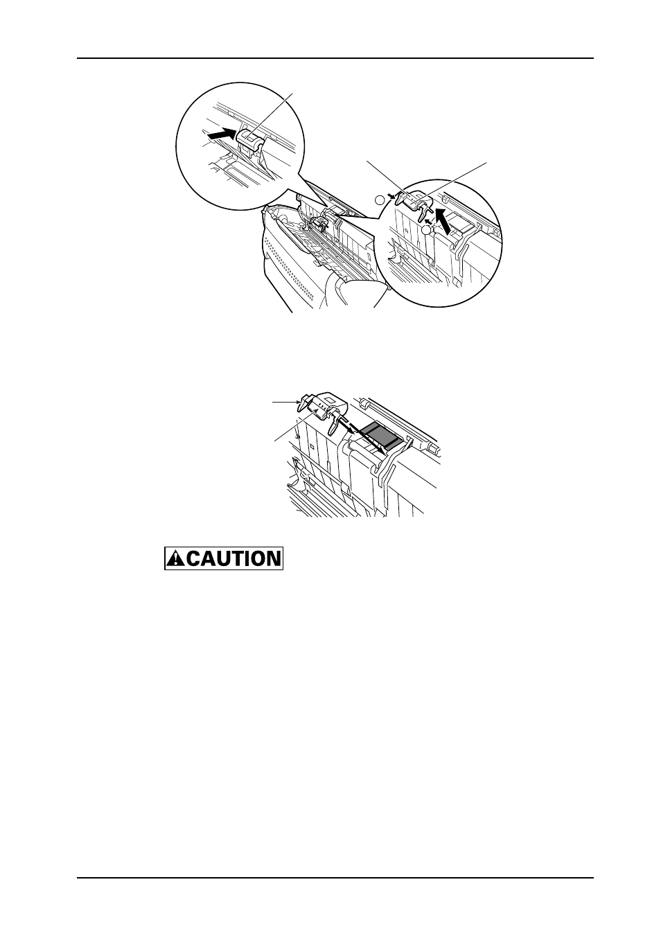 Procedure for replacing the pick roller unit -7 | FUJITSU fi-4110CU User Manual | Page 32 / 40