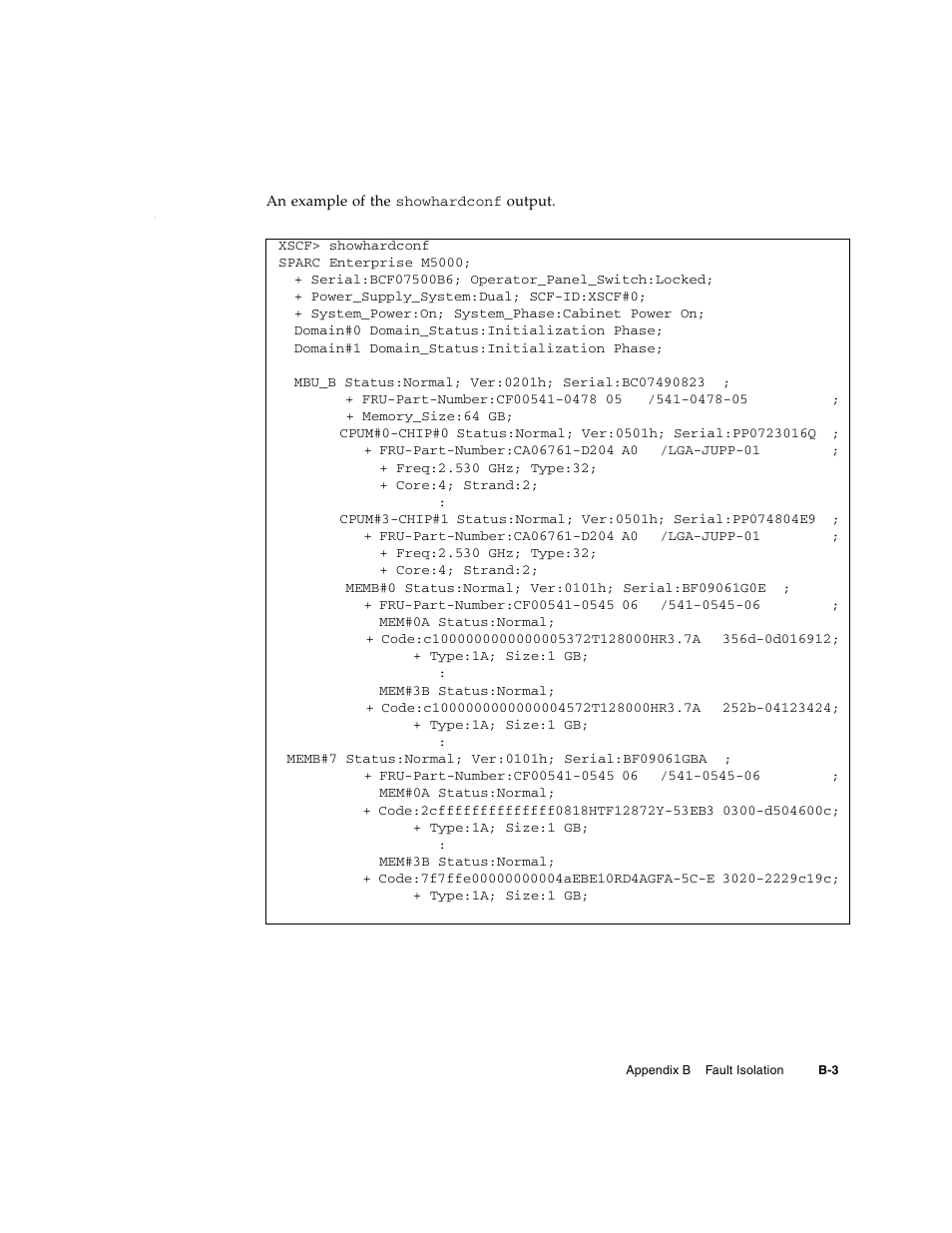 FUJITSU SPARC M4000/M5000 User Manual | Page 59 / 76