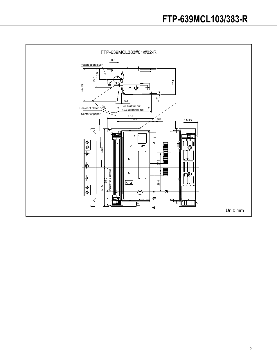 FUJITSU FTP-639MCL103/383-R User Manual | Page 5 / 7