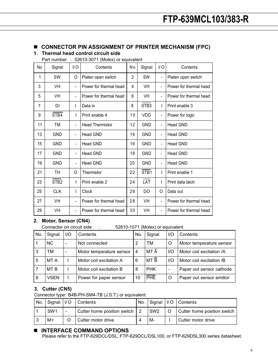 FUJITSU FTP-639MCL103/383-R User Manual | Page 6 / 7