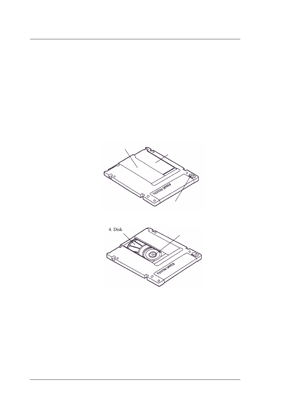 2 mo cartridge operation, 1 mo cartridge | FUJITSU OPTICAL DISK DRIVES MDG3130UB User Manual | Page 30 / 42