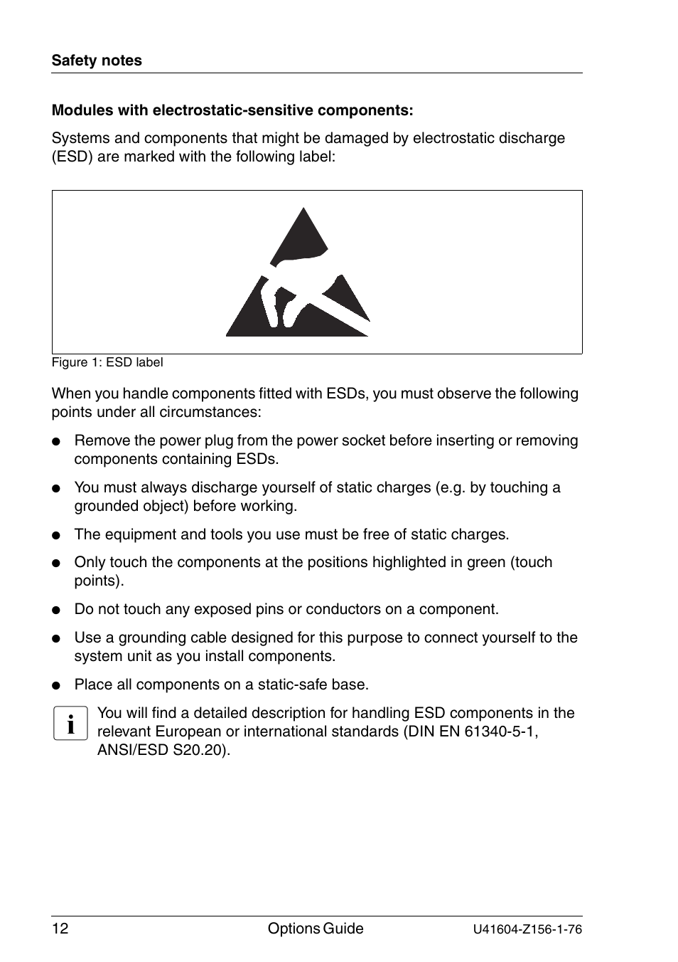 FUJITSU TX150 S3 User Manual | Page 20 / 95