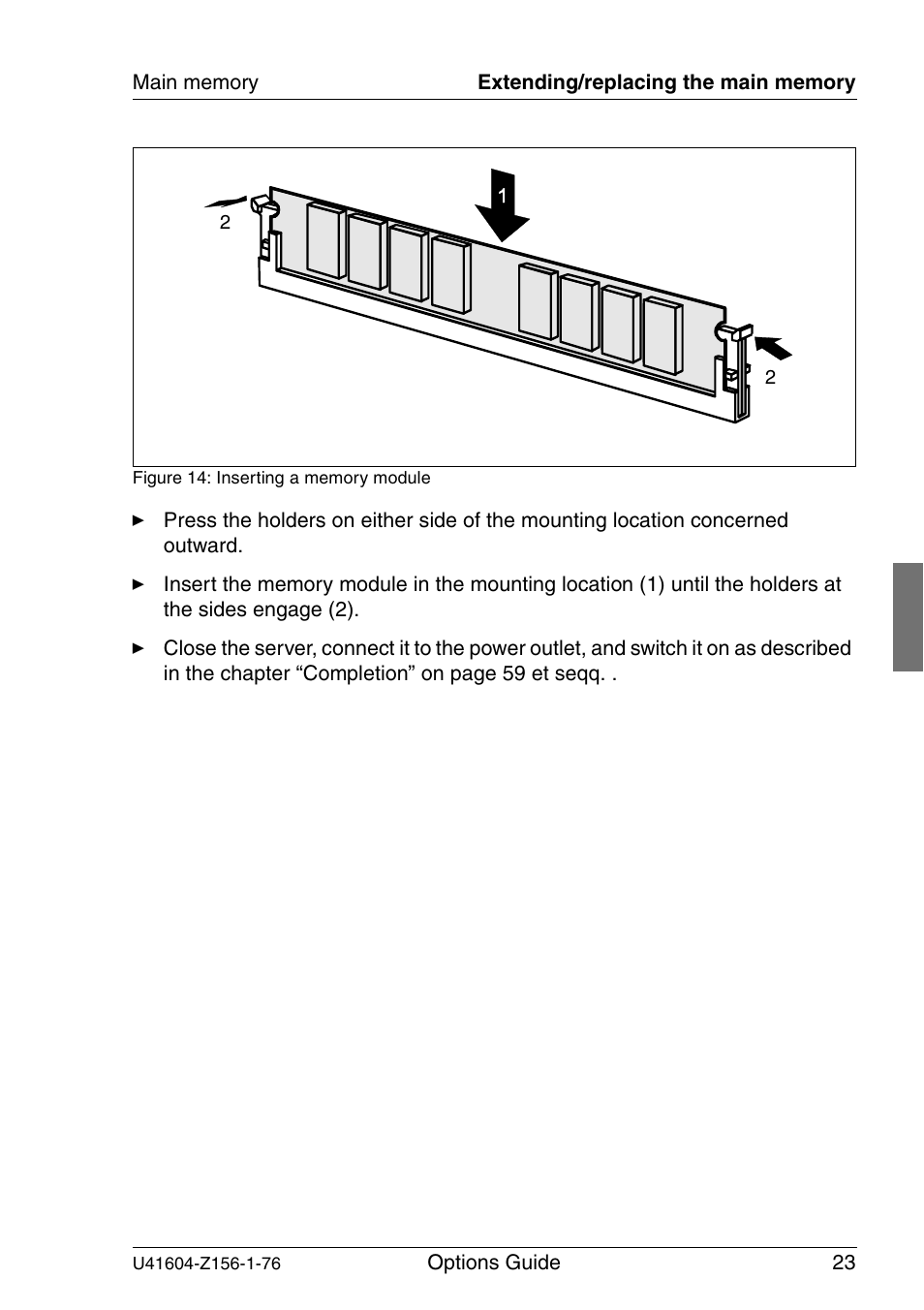 FUJITSU TX150 S3 User Manual | Page 31 / 95