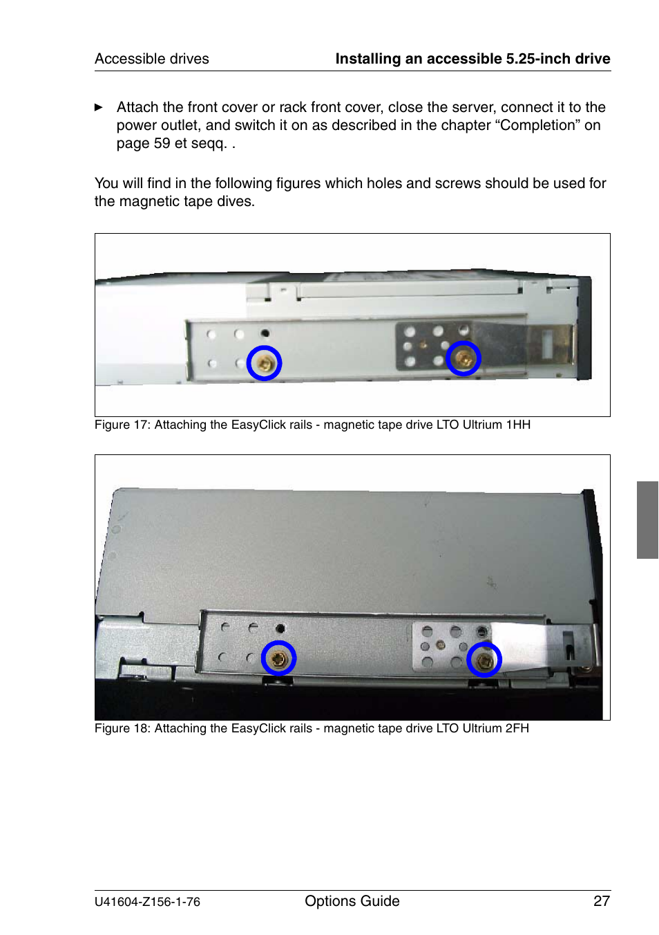 FUJITSU TX150 S3 User Manual | Page 35 / 95