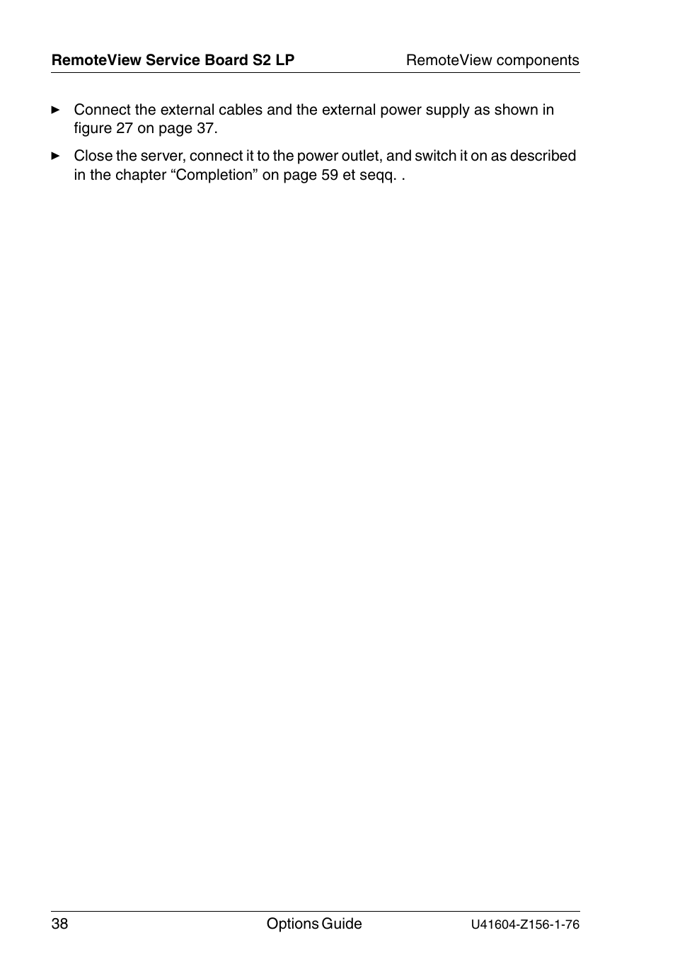 FUJITSU TX150 S3 User Manual | Page 46 / 95