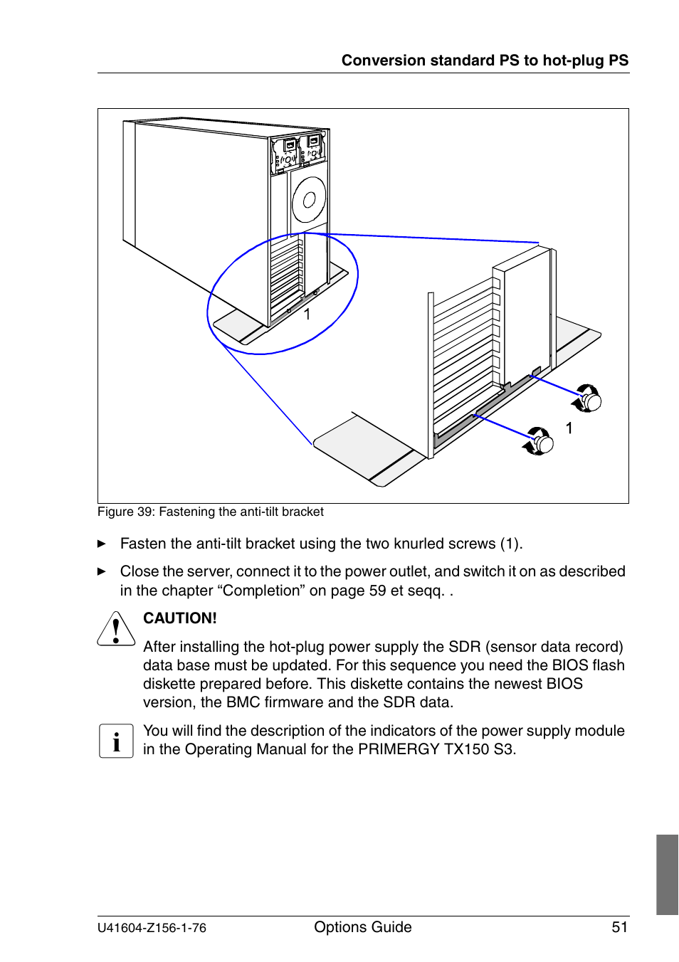 FUJITSU TX150 S3 User Manual | Page 59 / 95