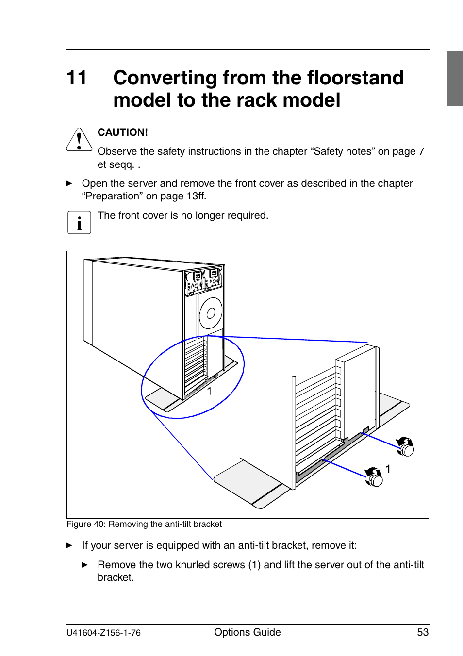FUJITSU TX150 S3 User Manual | Page 61 / 95