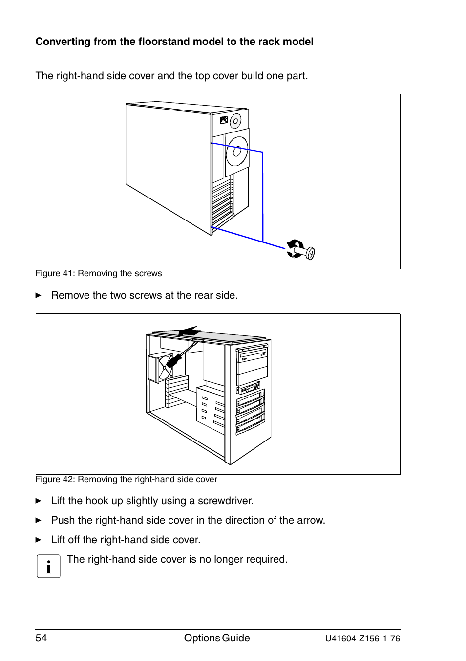 FUJITSU TX150 S3 User Manual | Page 62 / 95
