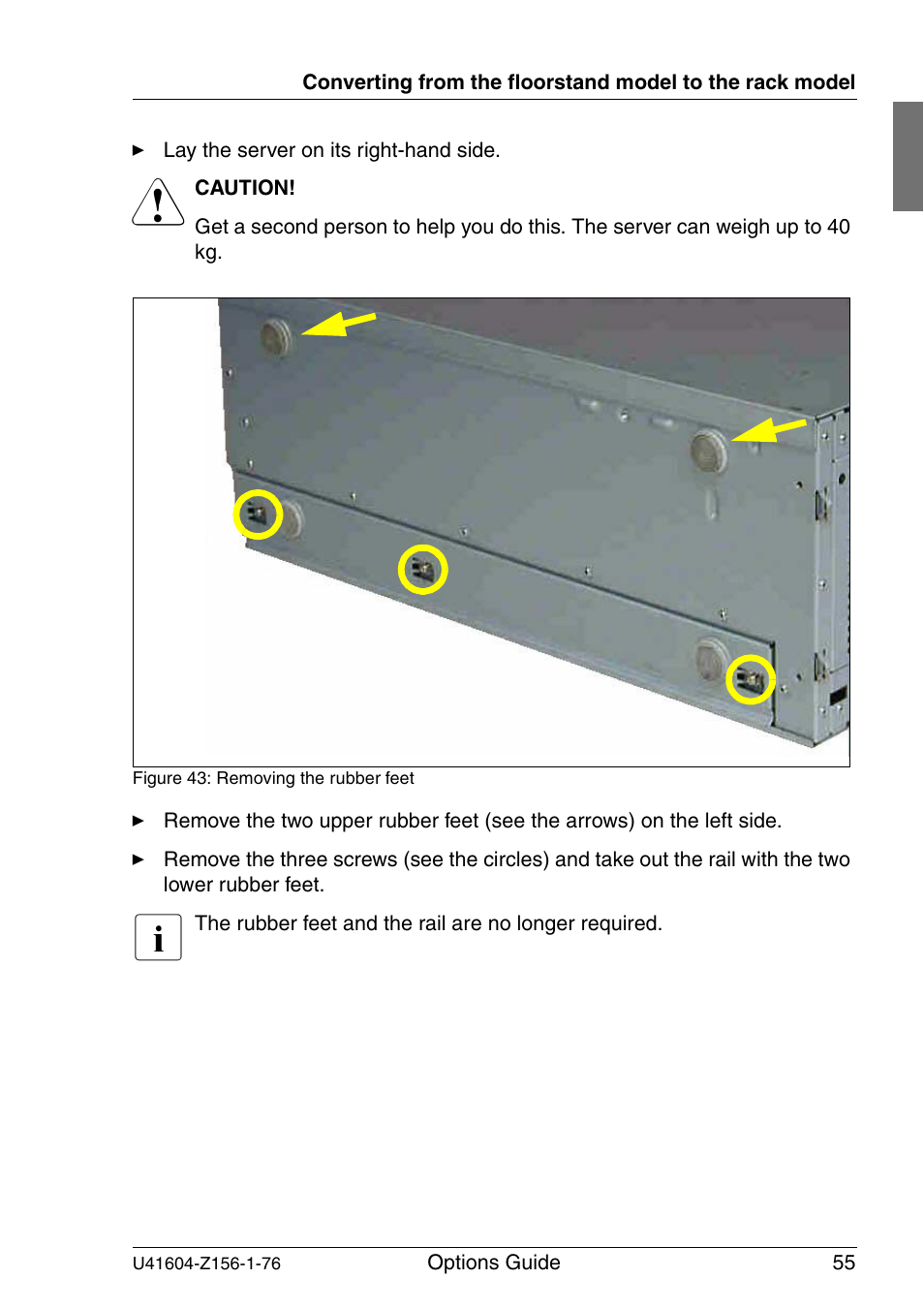 FUJITSU TX150 S3 User Manual | Page 63 / 95