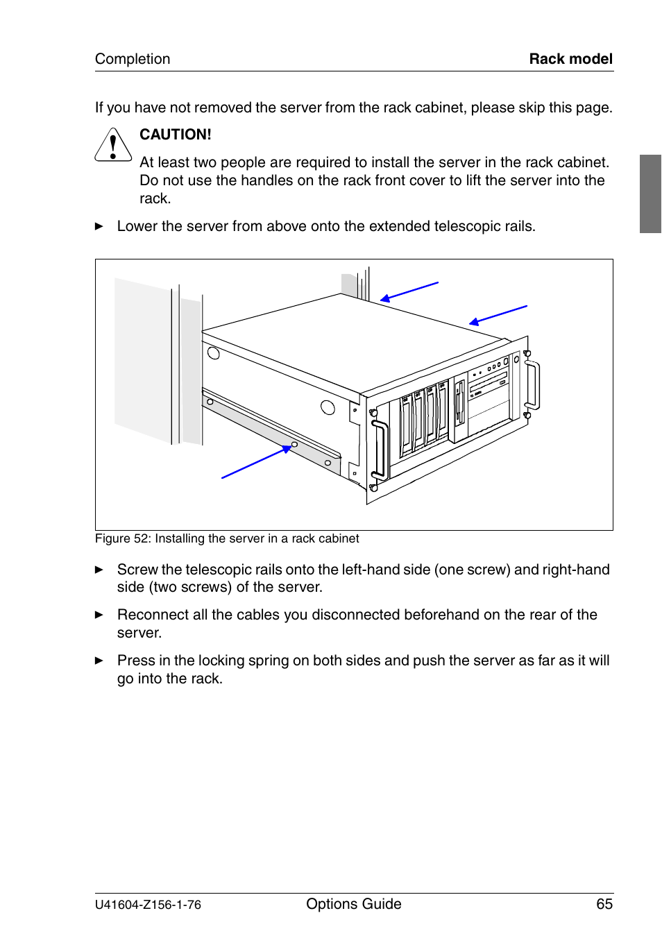 FUJITSU TX150 S3 User Manual | Page 73 / 95