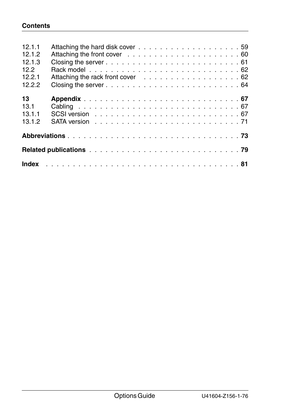 FUJITSU TX150 S3 User Manual | Page 8 / 95