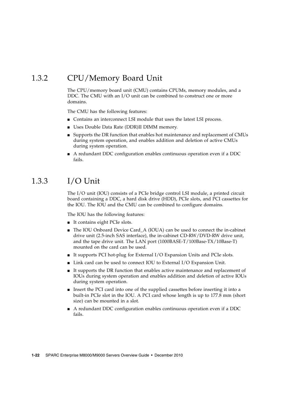 2 cpu/memory board unit, 3 i/o unit, Cpu/memory board unit | I/o unit | FUJITSU SPARC ENTERPRISE SERVER M9000 User Manual | Page 34 / 64