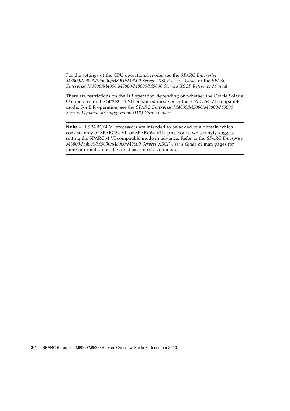 FUJITSU SPARC ENTERPRISE SERVER M9000 User Manual | Page 44 / 64
