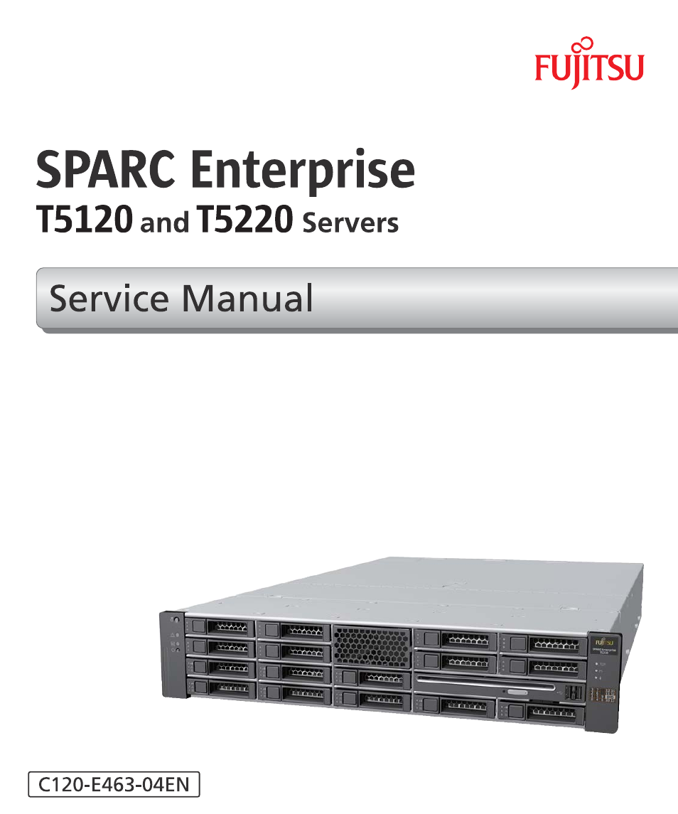 FUJITSU SPARC T5120 User Manual | 240 pages