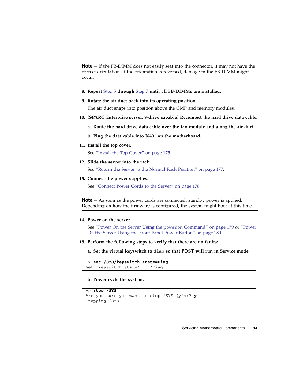FUJITSU SPARC T5120 User Manual | Page 119 / 240