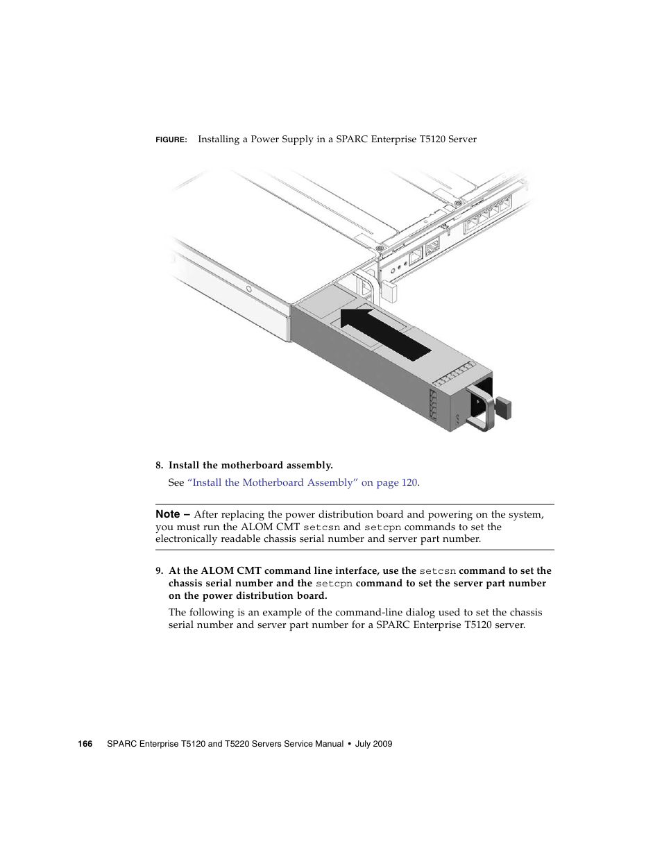 FUJITSU SPARC T5120 User Manual | Page 192 / 240
