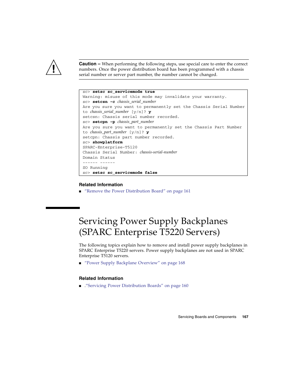 Related information | FUJITSU SPARC T5120 User Manual | Page 193 / 240