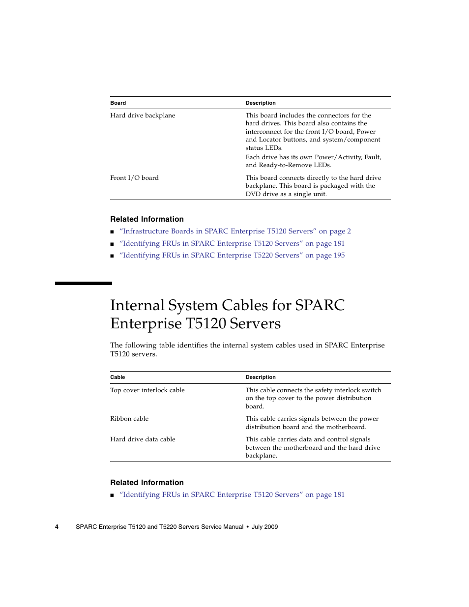Related information | FUJITSU SPARC T5120 User Manual | Page 30 / 240