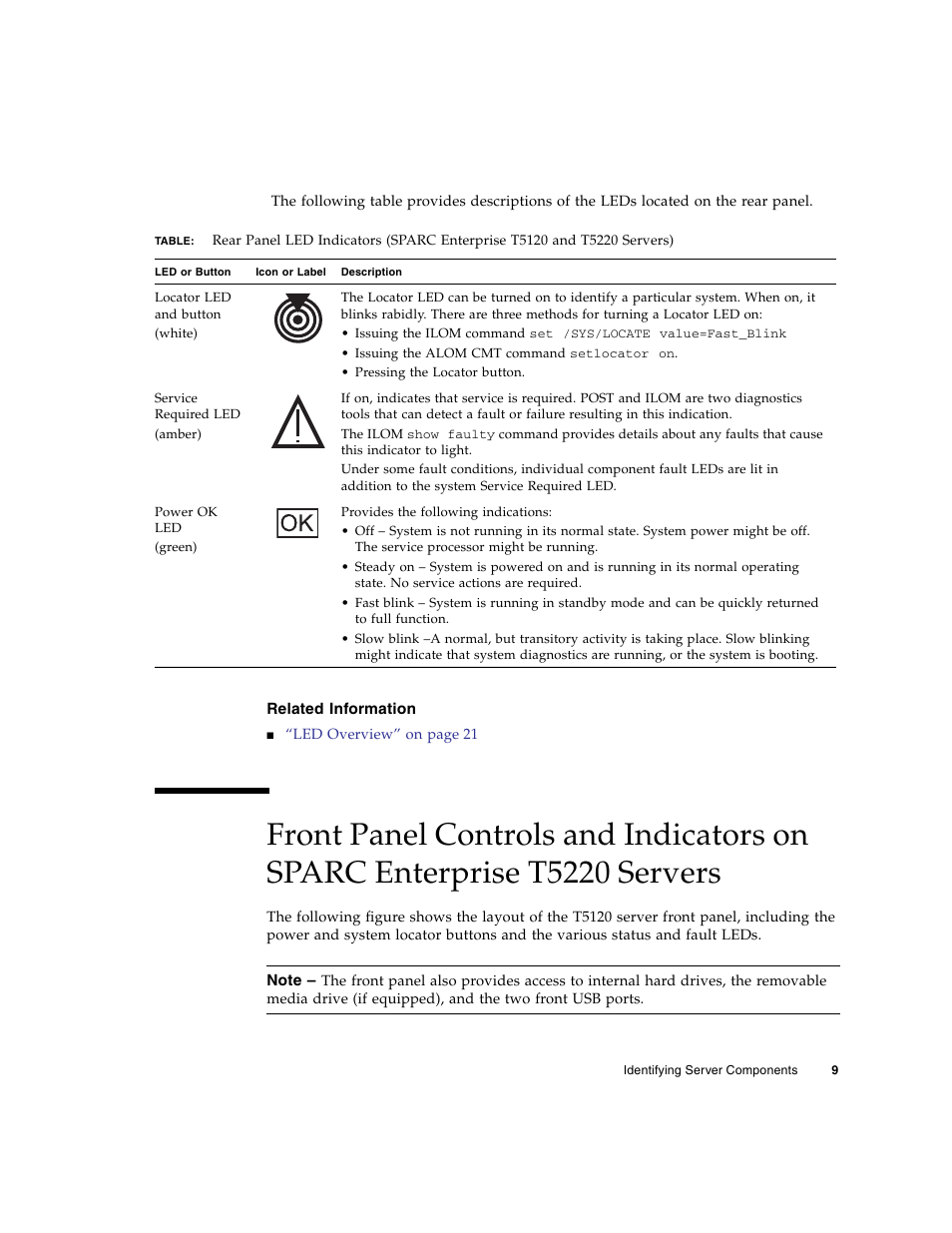 Related information | FUJITSU SPARC T5120 User Manual | Page 35 / 240