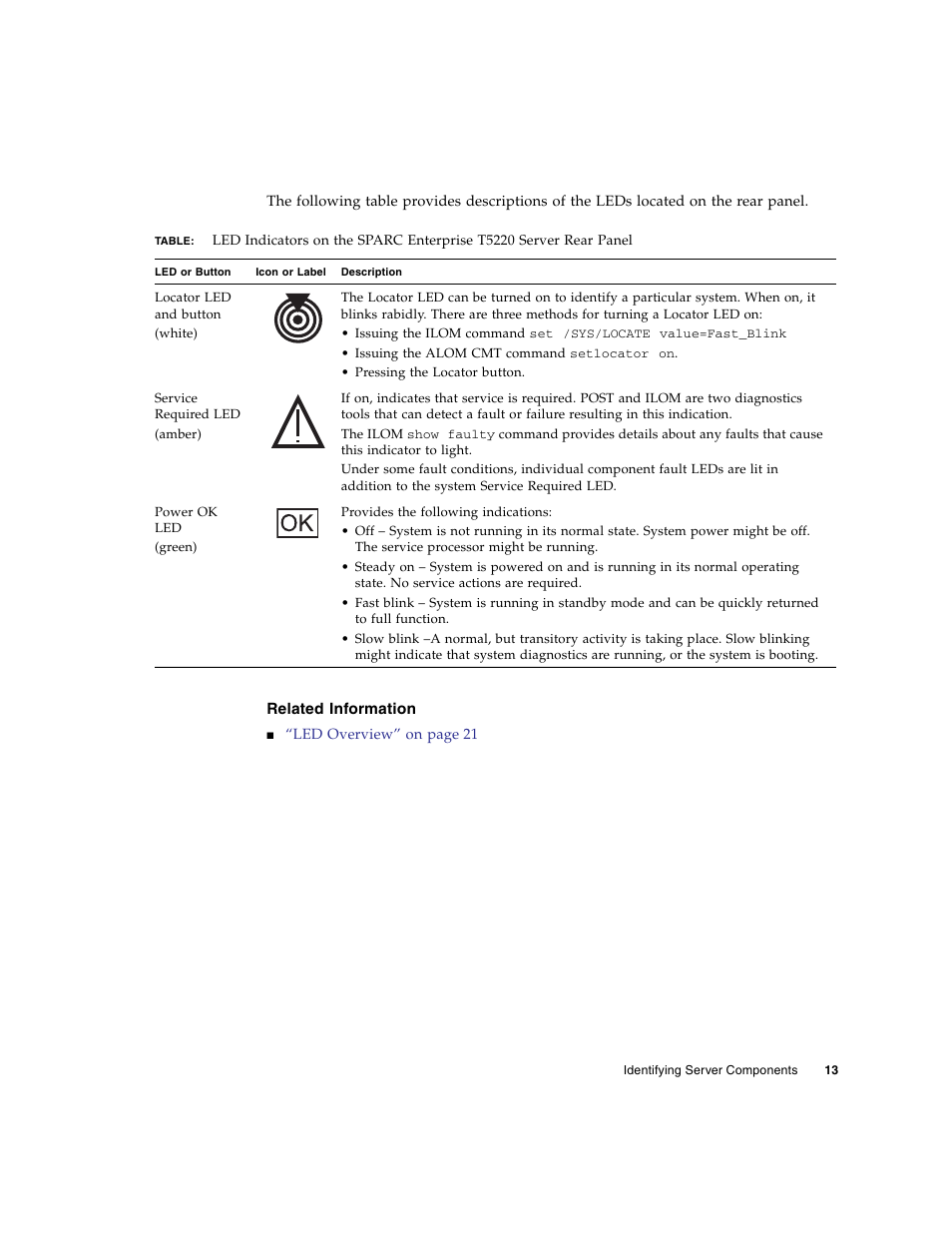Related information | FUJITSU SPARC T5120 User Manual | Page 39 / 240
