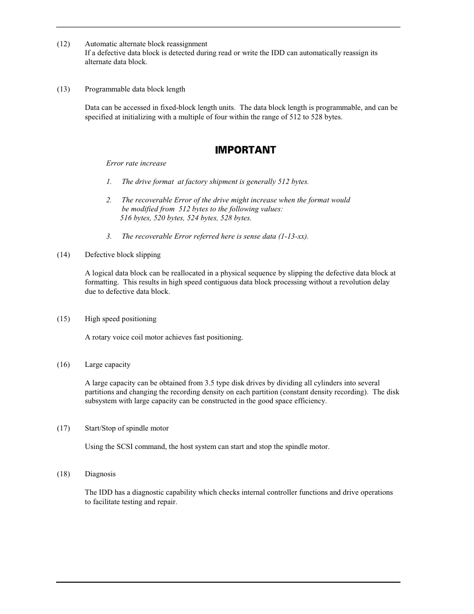 FUJITSU MAS3367FC User Manual | Page 24 / 114