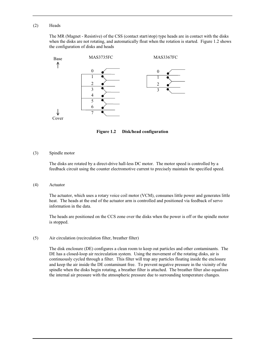 FUJITSU MAS3367FC User Manual | Page 26 / 114