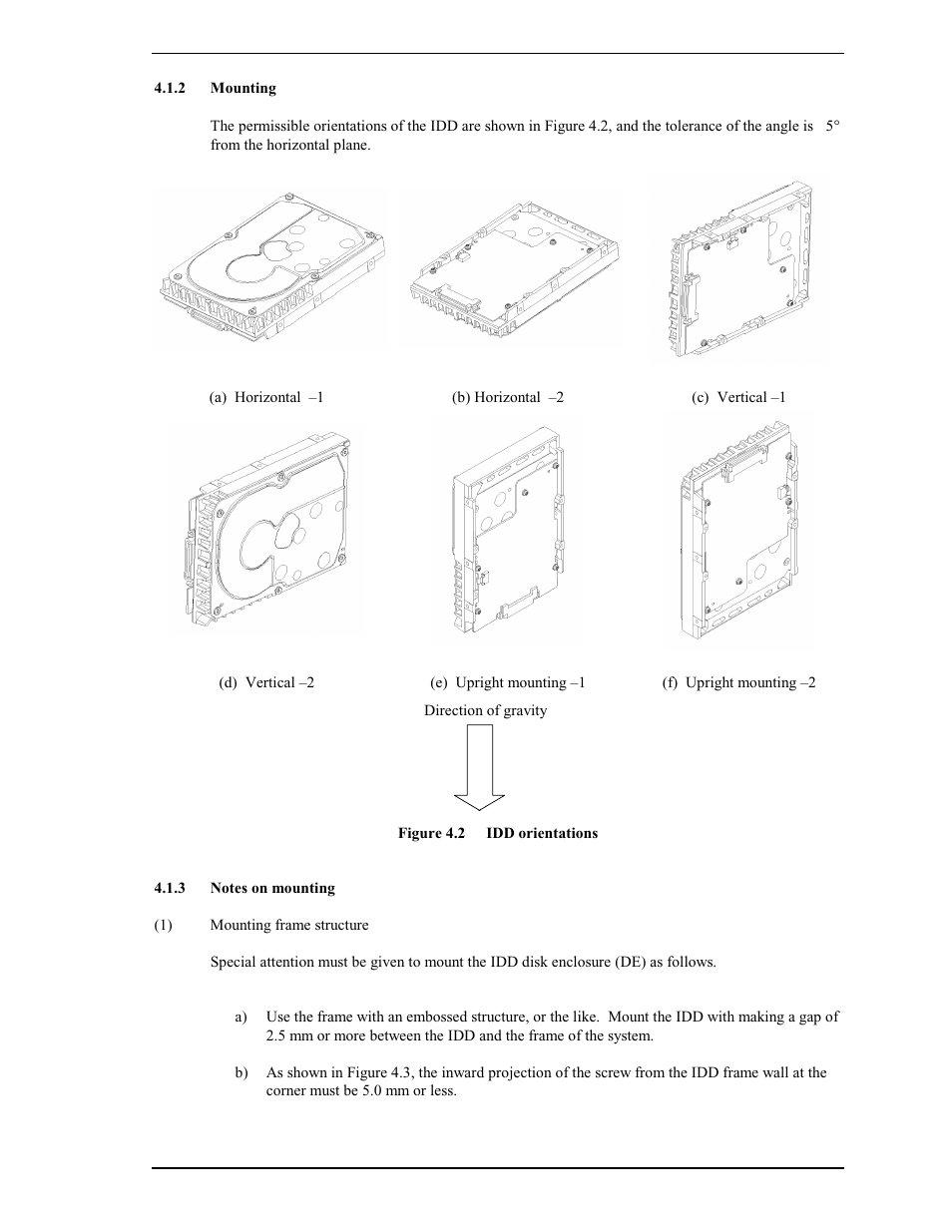 2 mounting, 3 notes on mounting | FUJITSU MAS3367FC User Manual | Page 55 / 114