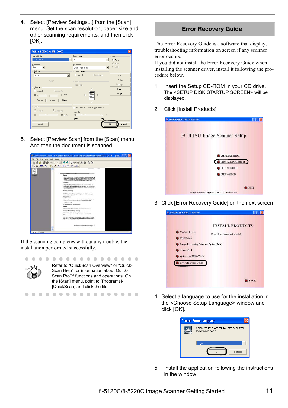 FUJITSU fi-5120C User Manual | Page 19 / 28