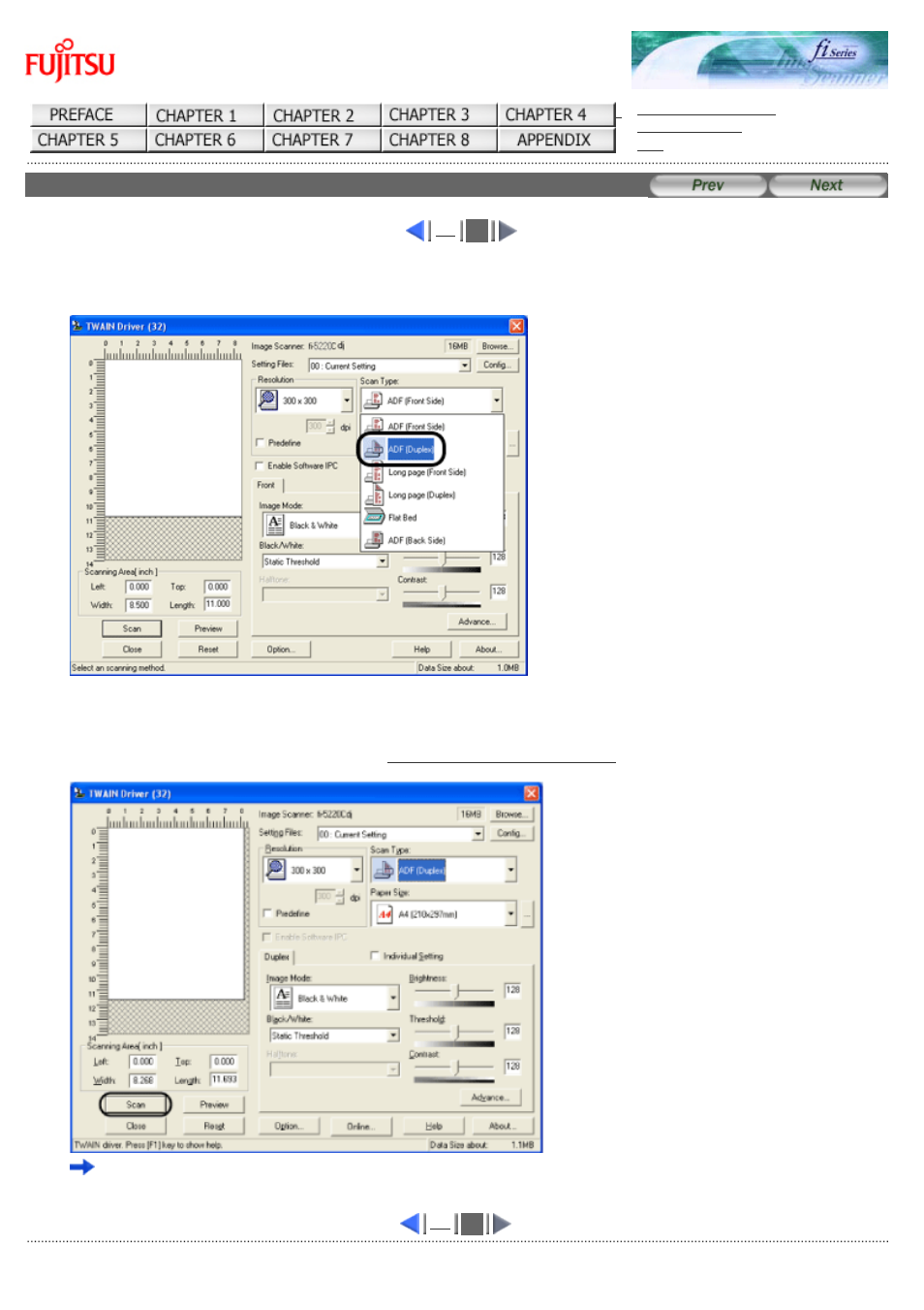 FUJITSU Image Scanner fi-5220C User Manual | Page 57 / 157