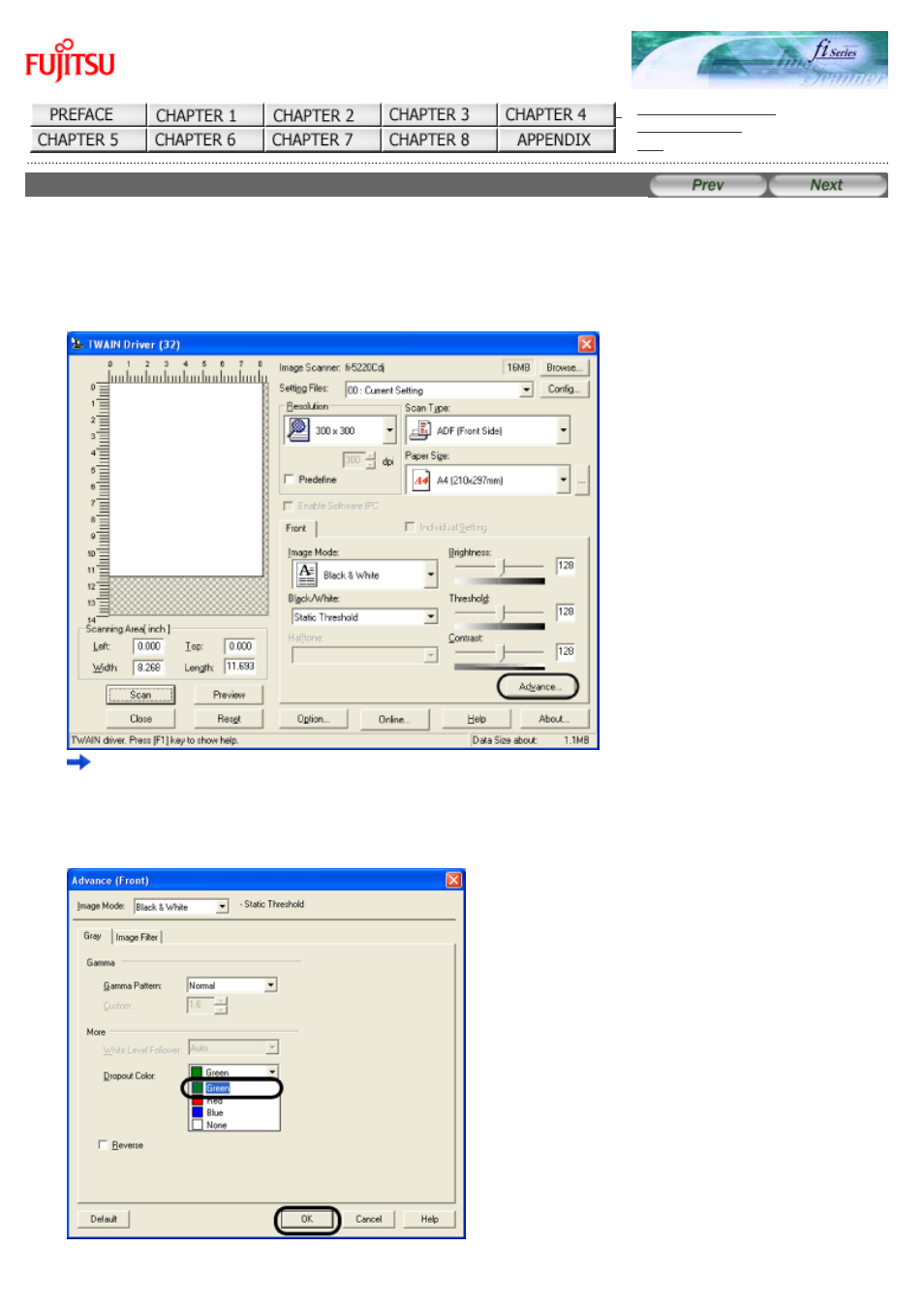 FUJITSU Image Scanner fi-5220C User Manual | Page 75 / 157